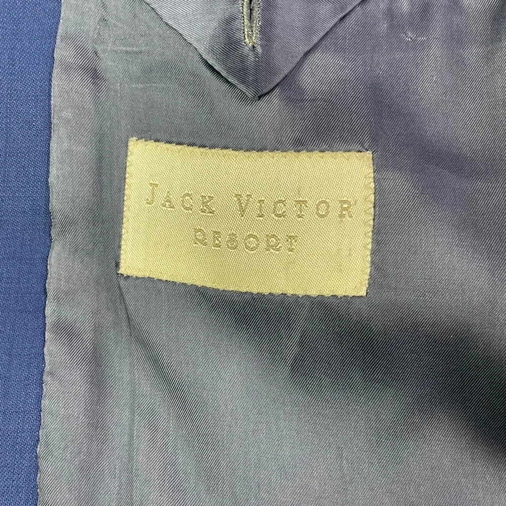 Jack Victor Resort Bocawood SPJ Men's Wool Blazer‎ Blue Size 40 R